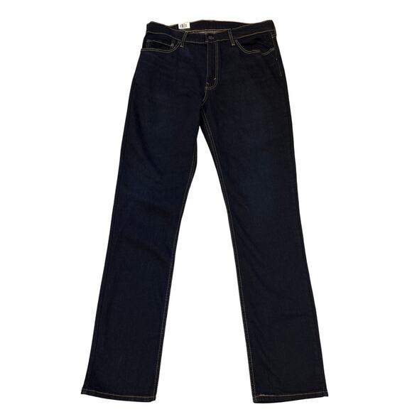 Levis 511 Jeans Mens 36x36 Blue Slim Fit Tapered Leg Stretch Denim Casual *READ* - Picture 1 of 12